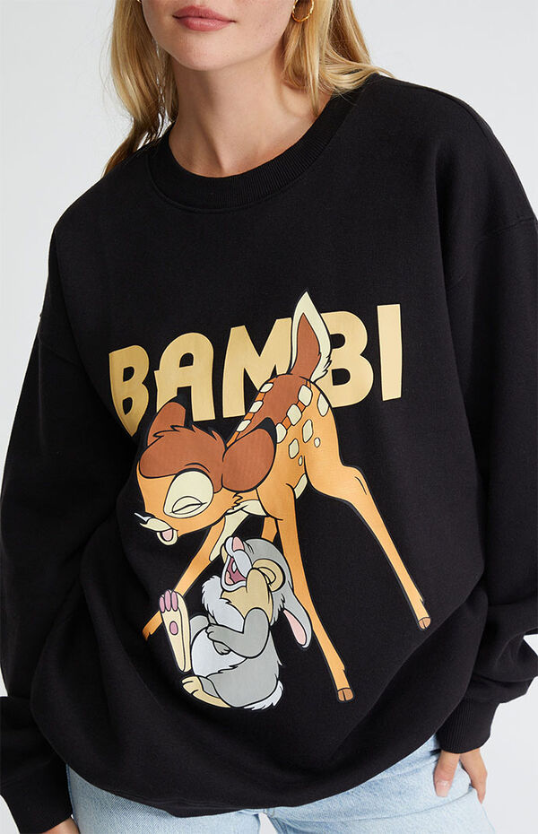 Disney Bambi Crew Neck Sweatshirt | Foxvalley Mall