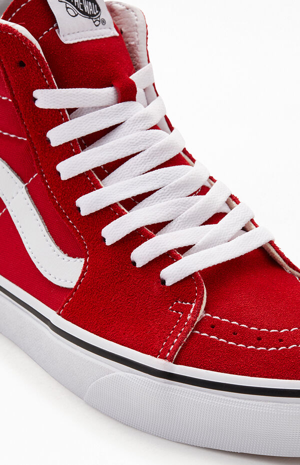 Vans Sk8-Hi Red Shoes | PacSun
