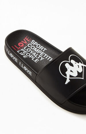 Kappa Women's Black Authentic Aasiaat 1 Slide Sandals | PacSun