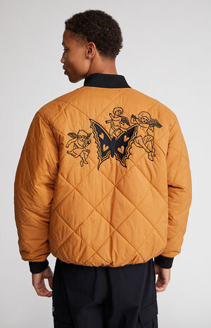 Obey Brux Quilted Reversible Jacket | PacSun