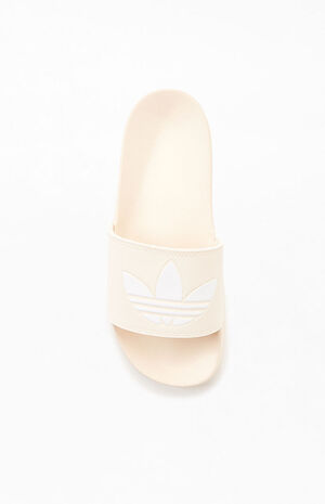 adidas Women's Cream Adilette Lite Slide Sandals | PacSun