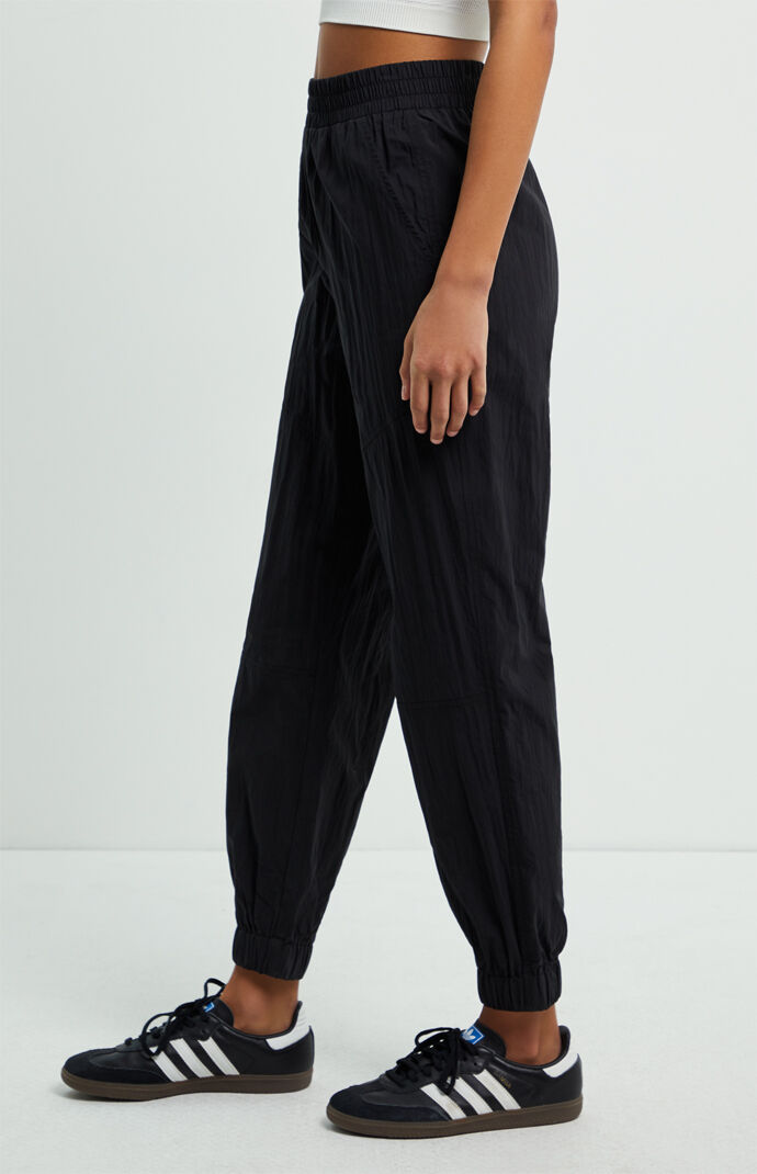 nylon joggers womens