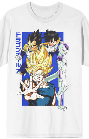 Bioworld Dragon Ball Z Group Anime T-Shirt | PacSun