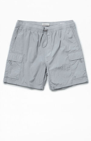 PacSun Gray Nylon Cargo Shorts | PacSun