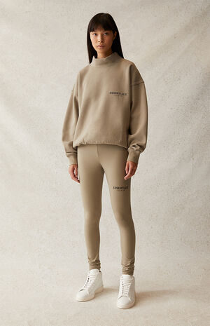 Essentials Fear Of God Moss Athletic Leggings | PacSun