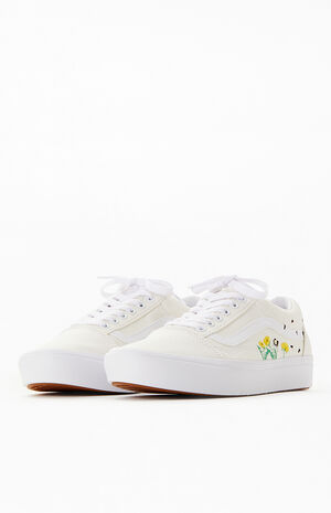 Vans Embroidered ComfyCush Old Skool Sneakers | PacSun
