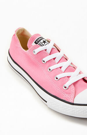 Converse Kids Pink Chuck Taylor All Star Low Top Shoes | PacSun