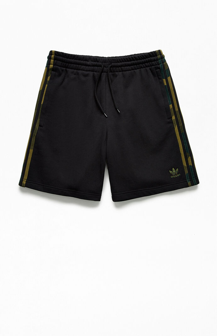 adidas Camo 3-Stripes Shorts at PacSun.com