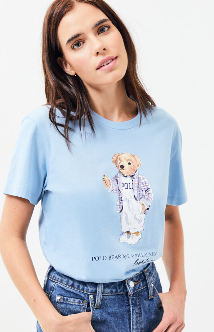 women's polo bear shirt