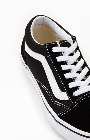 Vans Kids Black & White Old Skool Shoes | PacSun
