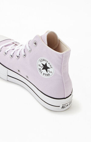 Converse Purple Chuck Taylor All Star Lift Platform Sneakers | PacSun