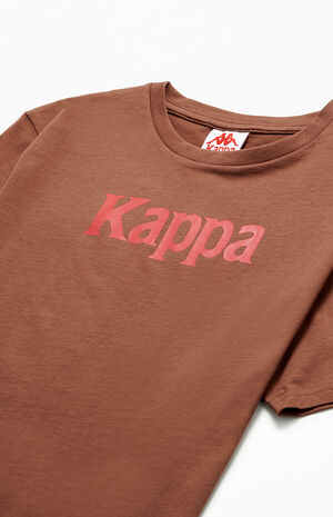 Kappa Brown Authentic Runis T-Shirt | PacSun