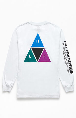 HUF Triple Triangle Prism Long Sleeve T-Shirt | PacSun