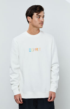 Esprit Multicolor Logo Crew Neck Sweatshirt | PacSun