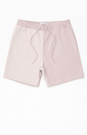 PacSun Mauve Colorblock Sweat Shorts | PacSun