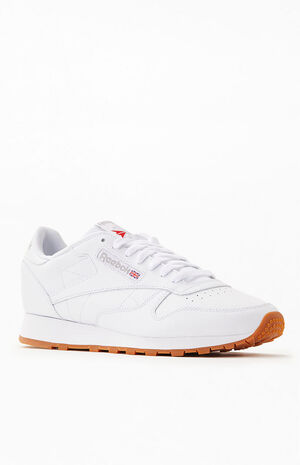 Reebok Classic Leather White Shoes | PacSun