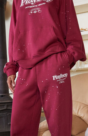 Playboy By PacSun Red Authentic Sweatpants | PacSun