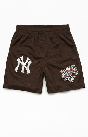 New Era x PS Reserve Brown New York Yankees Mesh Shorts