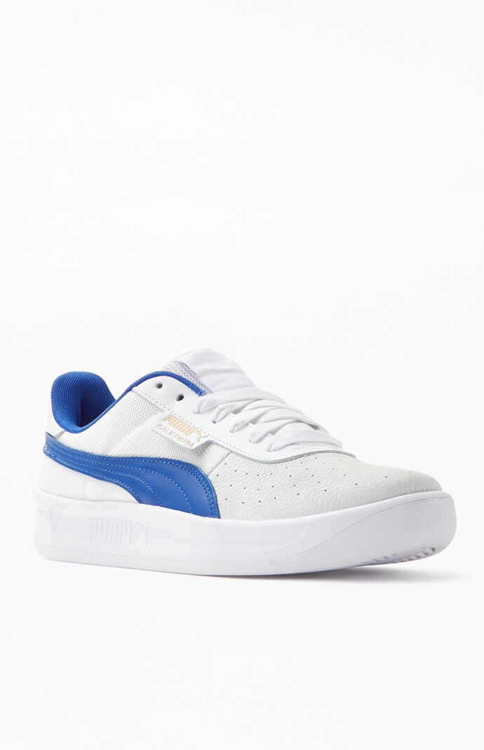 Puma White Blue Shoes Online, 59% OFF | xevietnam.com
