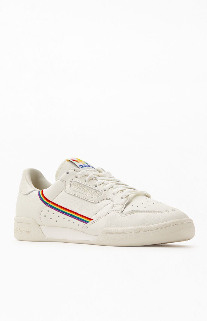 Adidas Pride Rainbow Stripe Continental 80 Shoes Britain, SAVE 34% -  aveclumiere.com