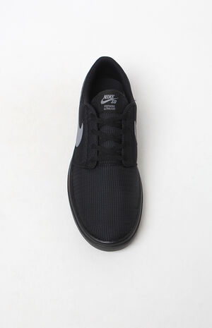 Nike SB Black & Grey Portmore II Ultralight Shoes | PacSun | PacSun