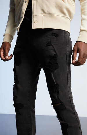 PacSun Black Zane Skinny Comfort Stretch Jeans | PacSun