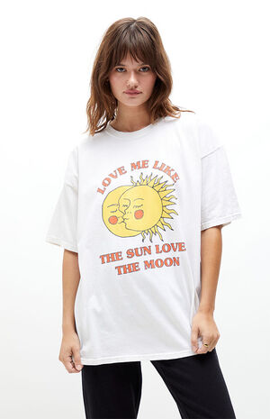 Golden Hour Sun And Moon Oversized T-Shirt | PacSun