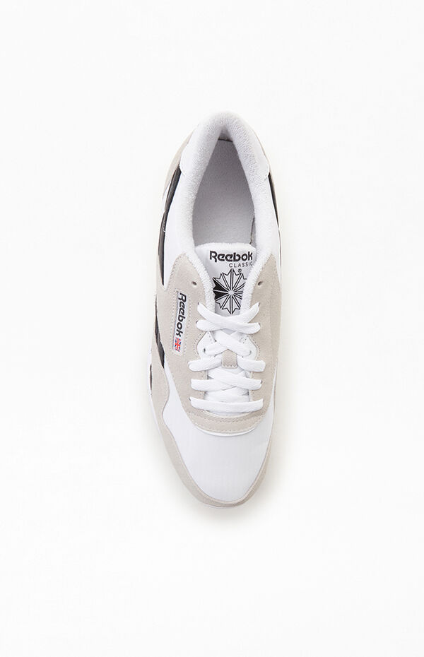 Reebok White & Black Classic Nylon Shoes | PacSun