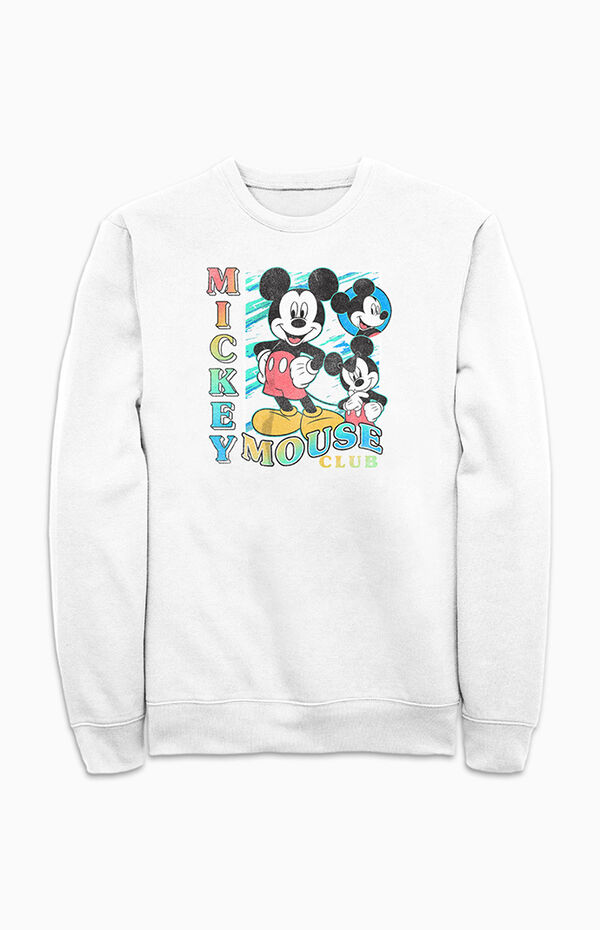 FIFTH SUN Disney Mickey Trio Crew Neck Sweatshirt | PacSun