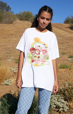 Strawberry Shortcake Oversized Graphic T-Shirt | PacSun