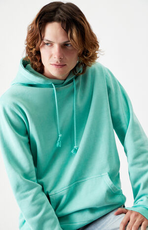 PacSun Teal Vintage Wash Oversized Hoodie | PacSun