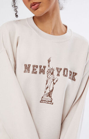 PS / LA New York Sketch Crew Neck Sweatshirt | PacSun