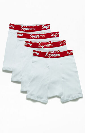 Supreme Boxers Set Of Two in Green for Men
