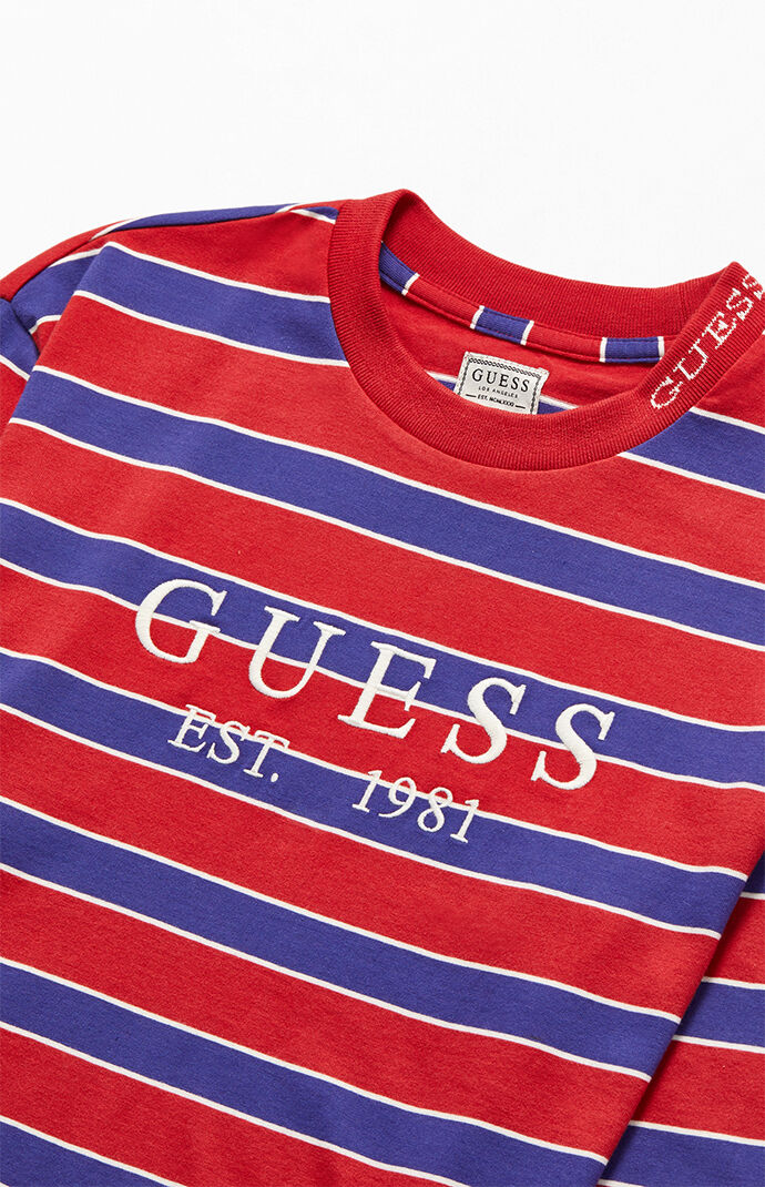 Long Sleeve Striped Guess Shirt Top Sellers, 60% OFF | www.velocityusa.com
