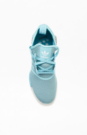 adidas Light Blue NMD_R1 Shoes | PacSun