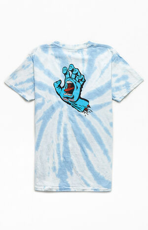 Santa Cruz Kids Tie Dye Screaming Hand T-Shirt | PacSun
