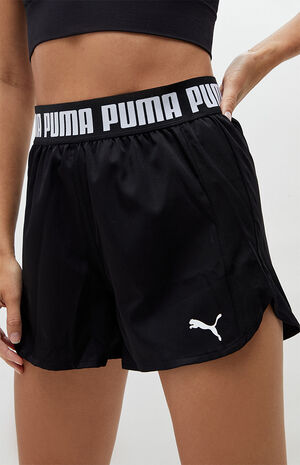 Puma Black Woven Training Shorts | PacSun