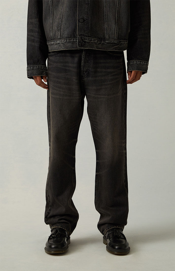 Fear of God Essentials Black 5-Pocket Jeans | PacSun