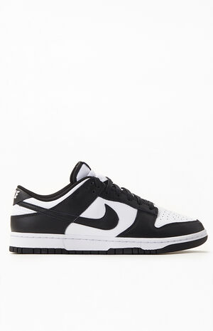 Nike White & Black Dunk Low Retro GS Shoes | PacSun