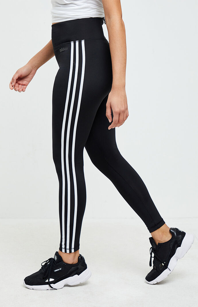 adidas 3-Stripes High Waisted Leggings | PacSun