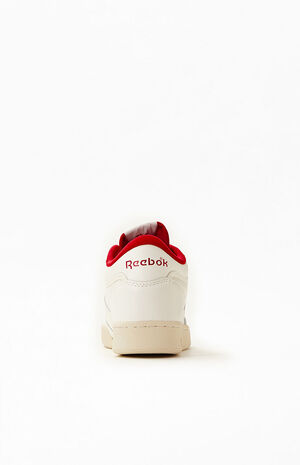 Reebok Club C Mid II Vintage White & Red shoes | PacSun