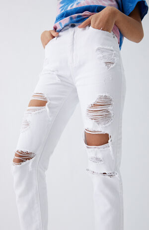 PacSun White Mom Jeans | PacSun