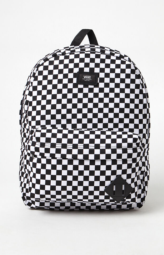 checkerboard vans bag
