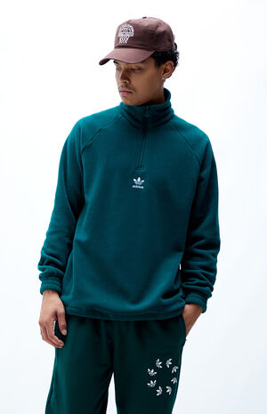 adidas Trefoil Half-Zip Sweatshirt | PacSun