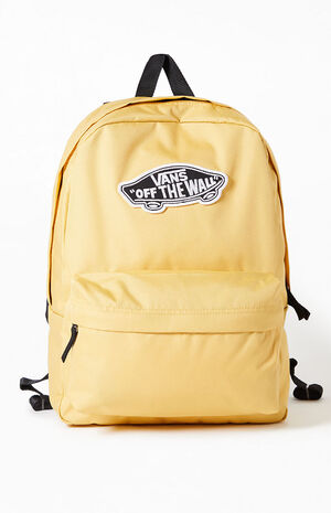 Vans Yellow Realm Backpack | PacSun