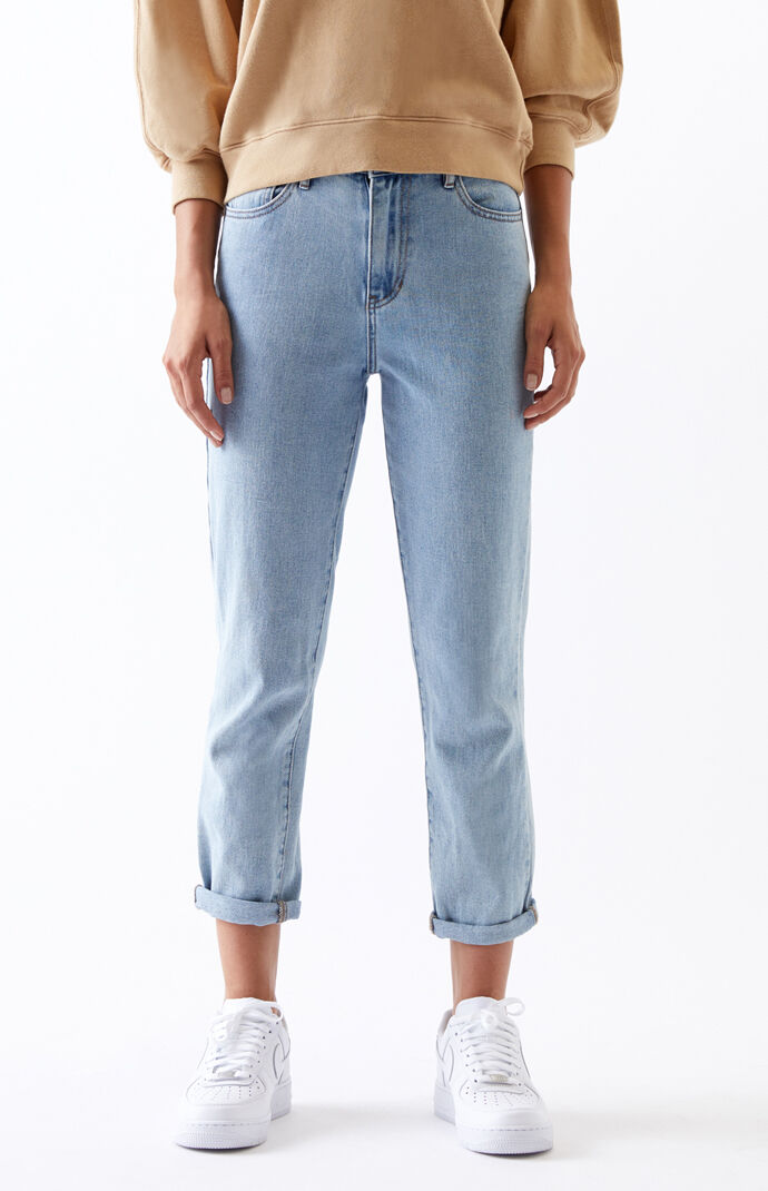 Shop Now For The PacSun Womens Light Mom Jeans - Blue size 31 | AccuWeather  Shop