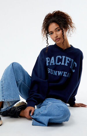 PacSun Pacific Sunwear Surplice Oversized Sweatshirt | PacSun