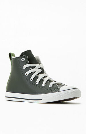Converse Kids Leather Lined Utility High Top Shoes | PacSun