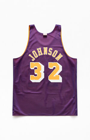 Mitchell & Ness Lakers Johnson Reversible Basketball Jersey | PacSun