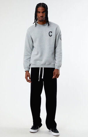 Mens Washed Black Fleece Sweatpants Washed Black, PacSun Pants